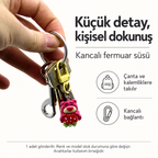 Fermuar Süsü - Anahtarlık Charm - Kancalı Tasarım - ürün özellikleri ve kullanım faydaları afişi