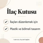 İlaç Kutusu - ürün özellikleri ve kullanım faydaları afişi