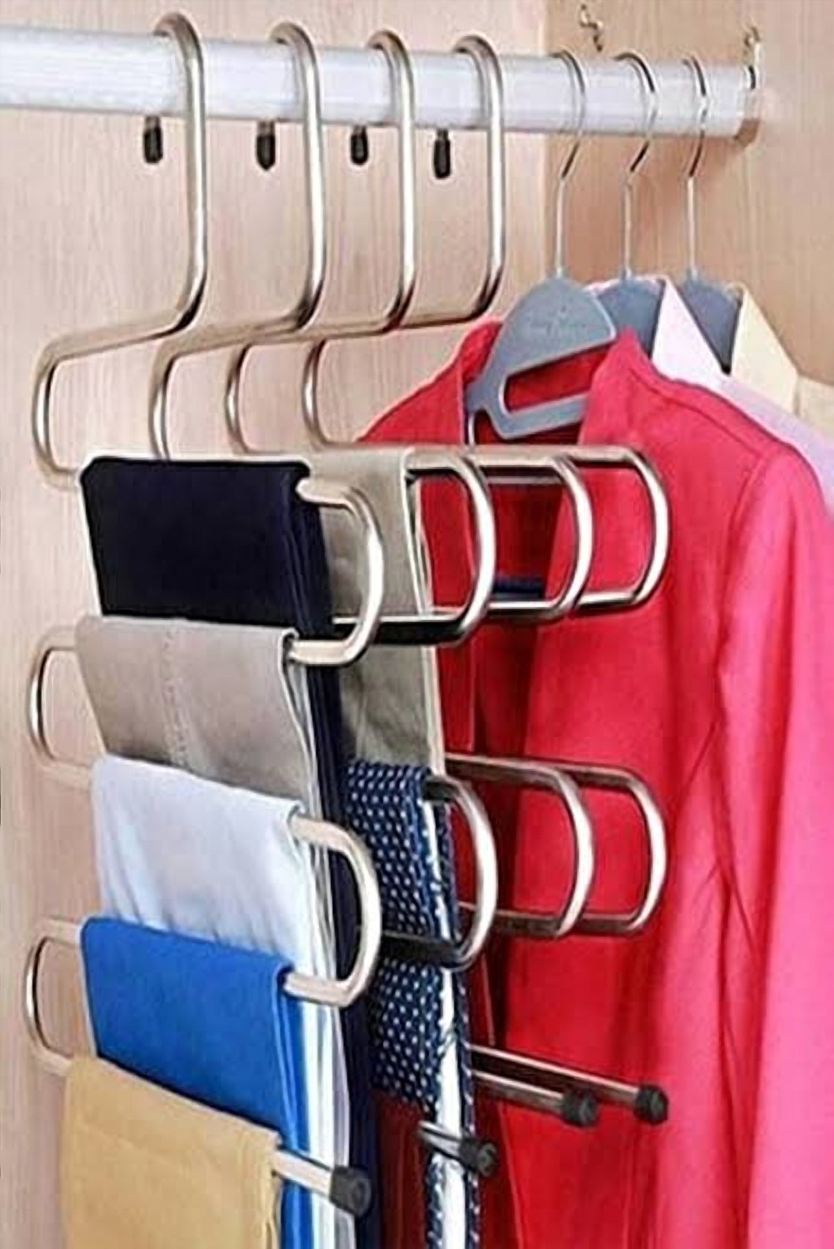 Krom Pantolon Askısı - ürün görünümü