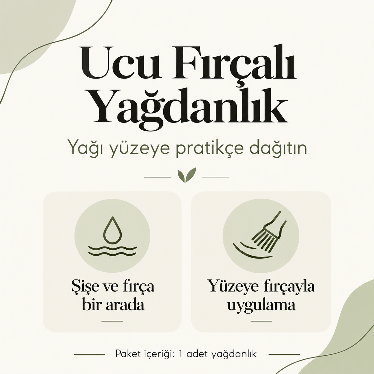 Ucu Fırçalı Yağdanlık - ürün özellikleri ve kullanım faydaları afişi