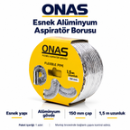Aspiratör Borusu - Esnek - 150 mm x 1.5 mt - özellik ve kullanım bilgileri