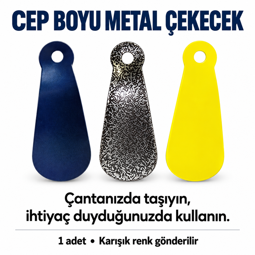 Metal Çekecek - Cep Boy - Karışık Renk - özellik ve kullanım bilgileri