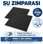 Su Zımparası - P150 Kum - Kağıt - 230x280 mm - özellik ve kullanım bilgileri