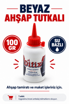 Beyaz Ahşap Tutkalı - 100 gr - Su Bazlı Yapıştırıcı - özellik ve kullanım bilgileri