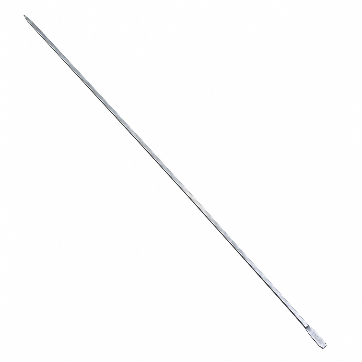 İnce Kare Kesim Metal Ciğer ve Domates Şişi - 50 cm - ürün görünümü