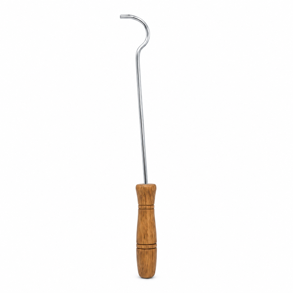 Metal Soba Kapak Açacağı - Ahşap Saplı - ürün görünümü