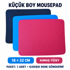 Küçük Boy Mousepad - Karışık Renkli - 18x22 cm - özellik ve kullanım bilgileri