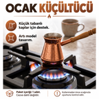 Ocak Küçültücü - Siyah - Paslanmaz - Artı Model - Emaye Cezvelik - özellik ve kullanım bilgileri