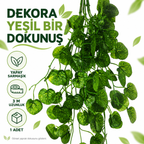 Yapay Sarmaşık Yaprak Dekorasyonu - Sarkıt Tasarım - 12x300 cm - özellik ve kullanım bilgileri