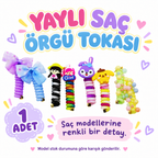 Yaylı Saç Örgü Tokası - Karışık Model - Saç Aksesuarı - özellik ve kullanım bilgileri