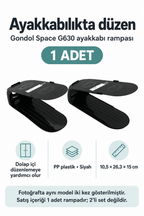 Tekli Ayakkabı Rampası - Siyah - Plastik - özellik ve kullanım bilgileri