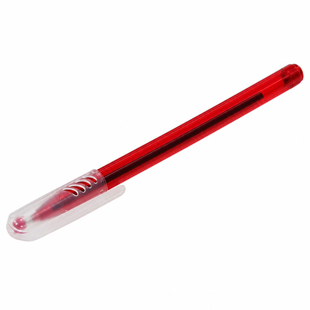 Tükenmez Kalem - Kırmızı Renk - 1.0 mm Medium Uç - ürün görünümü