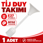 Tij Duy Takımı - E27 Uyumlu - Porselen Muhafazalı - özellik ve kullanım bilgileri
