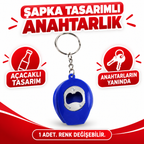 Şapka Tasarımlı Anahtarlık - Açacaklı - Işıklı - özellik ve kullanım bilgileri
