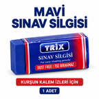 Sınav Silgisi - Mavi Renk - özellik ve kullanım bilgileri