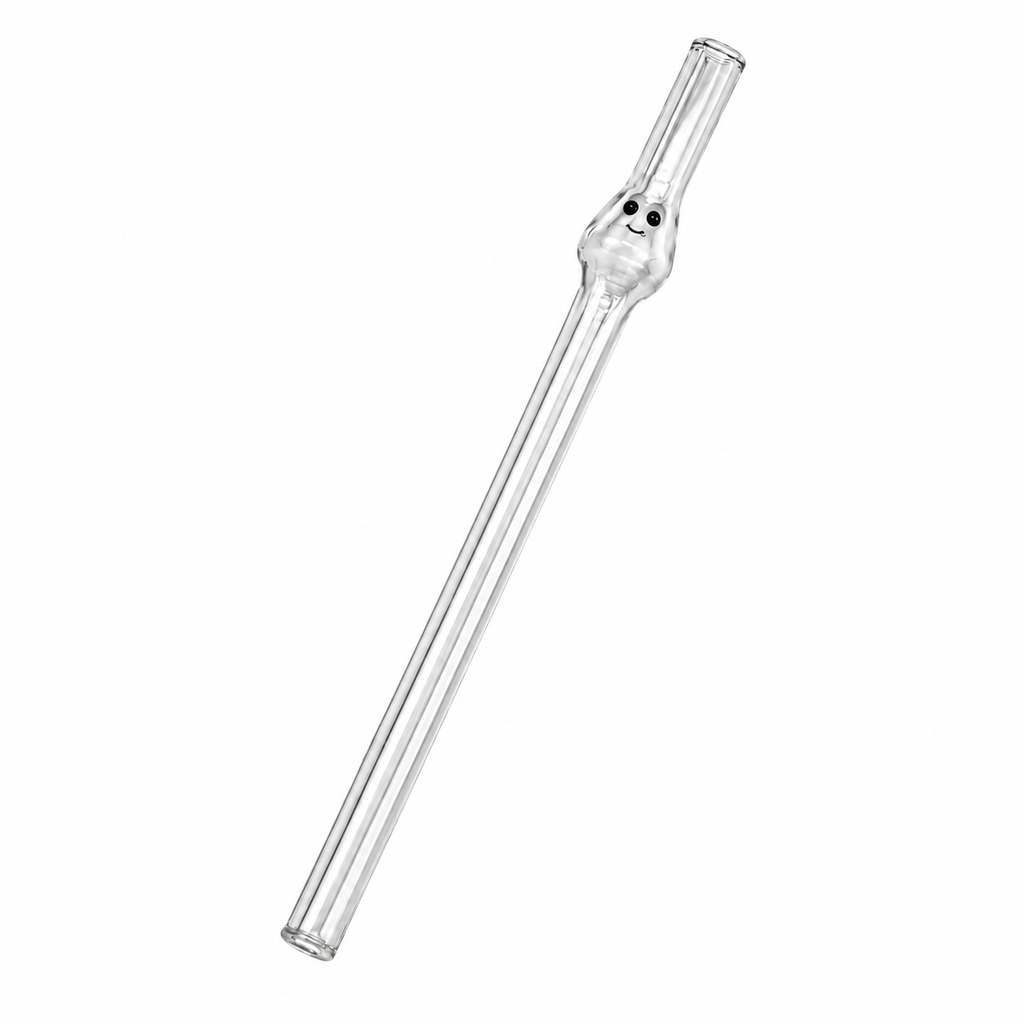Cam Pipet - Yüz Figürlü Tasarım - 20 cm - ürün görünümü