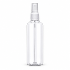 Boş Sprey Şişesi - 100 ml - Plastik - Şeffaf - ürün görünümü