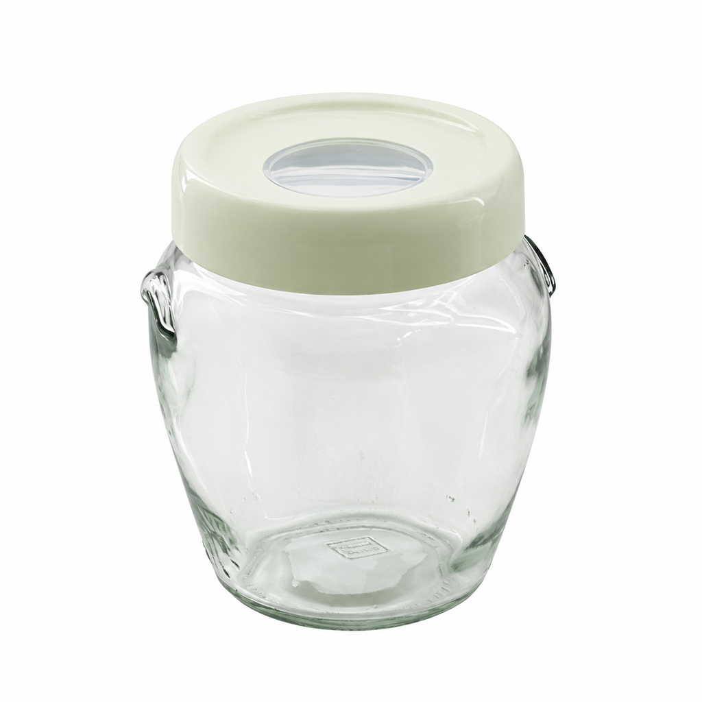 Cam Kavanoz - 580 ml - Şeffaf - ürün görünümü