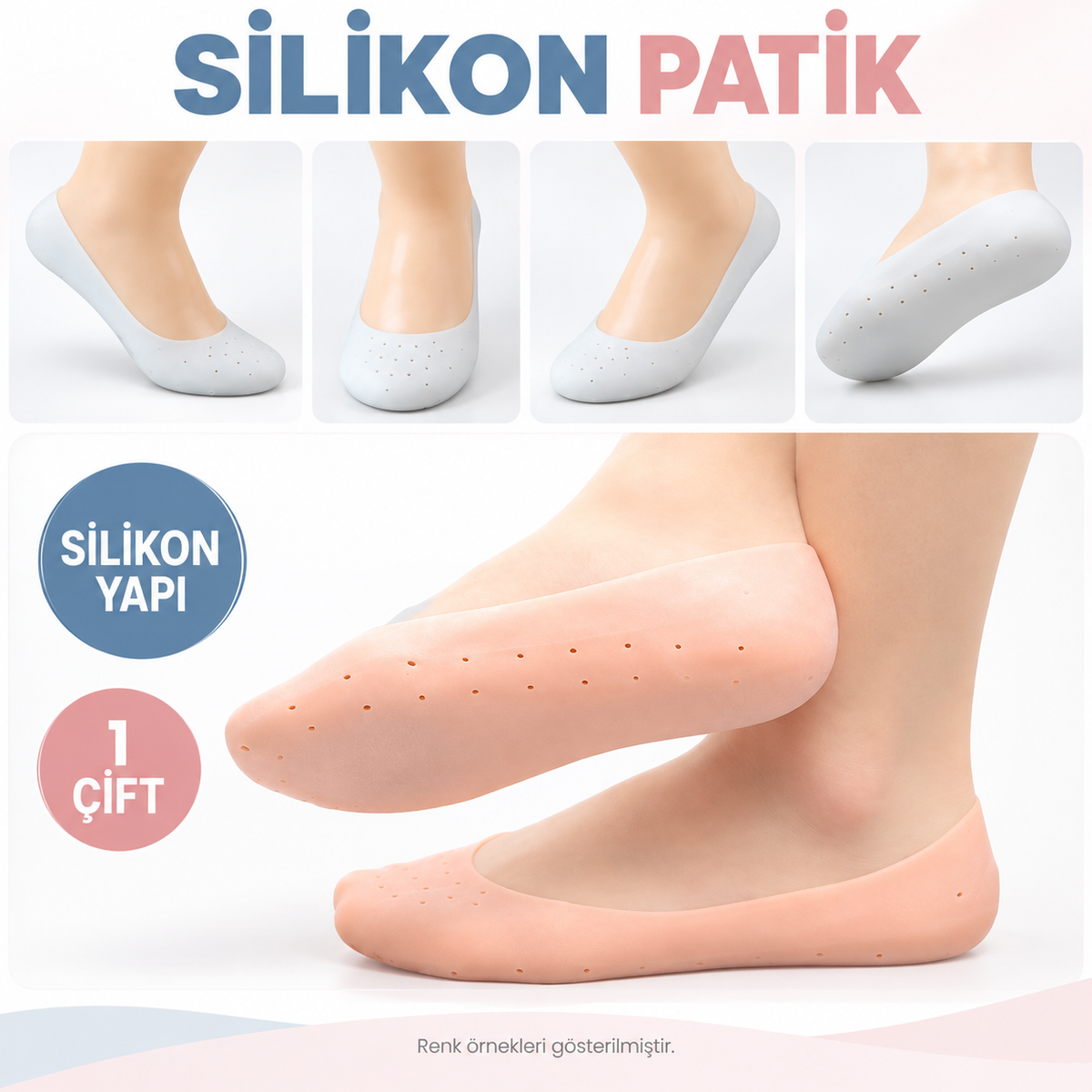 Ayak Rahatlatıcı Silikon Patik - özellik ve kullanım bilgileri