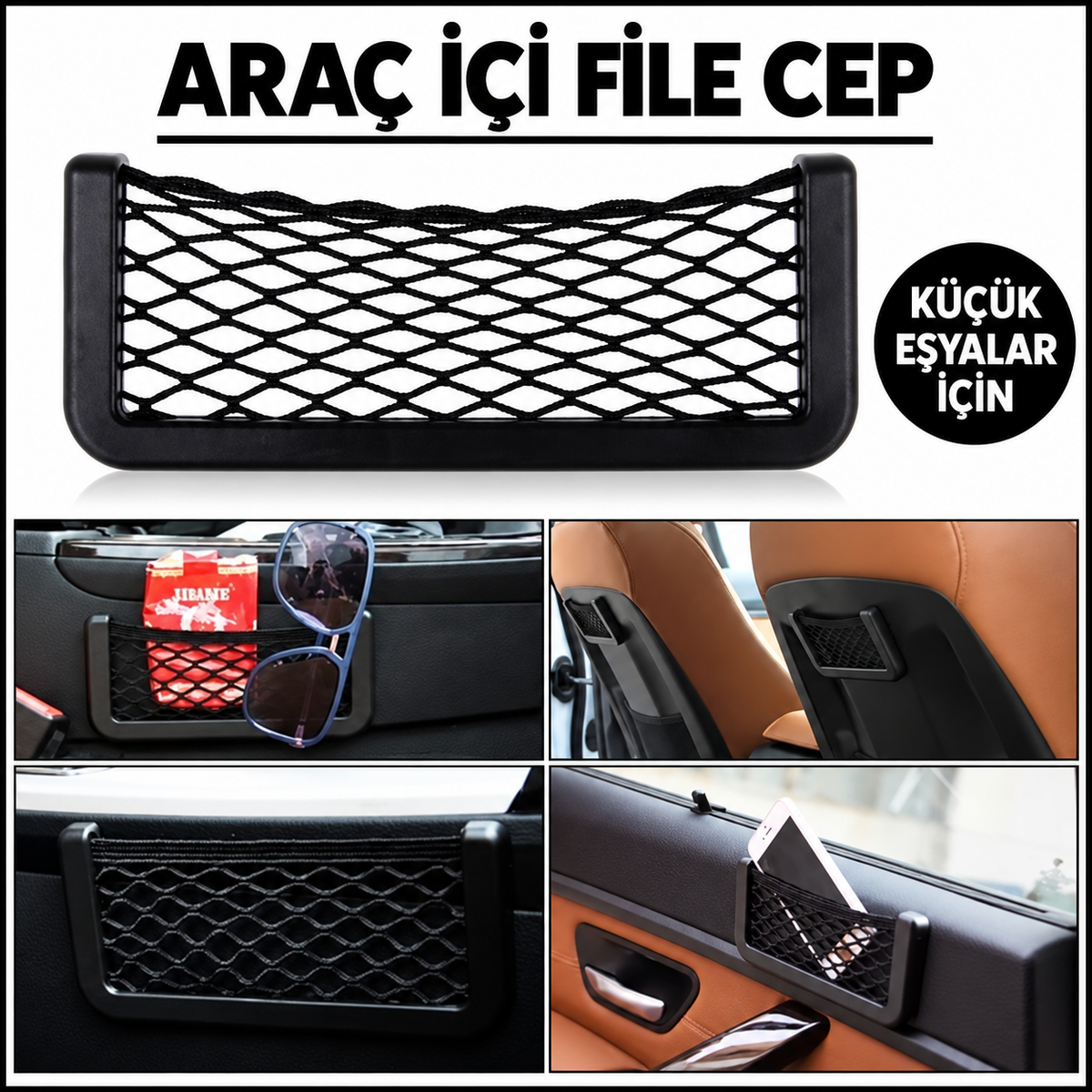 Araç İçi Telefon Tutucu File - özellik ve kullanım bilgileri