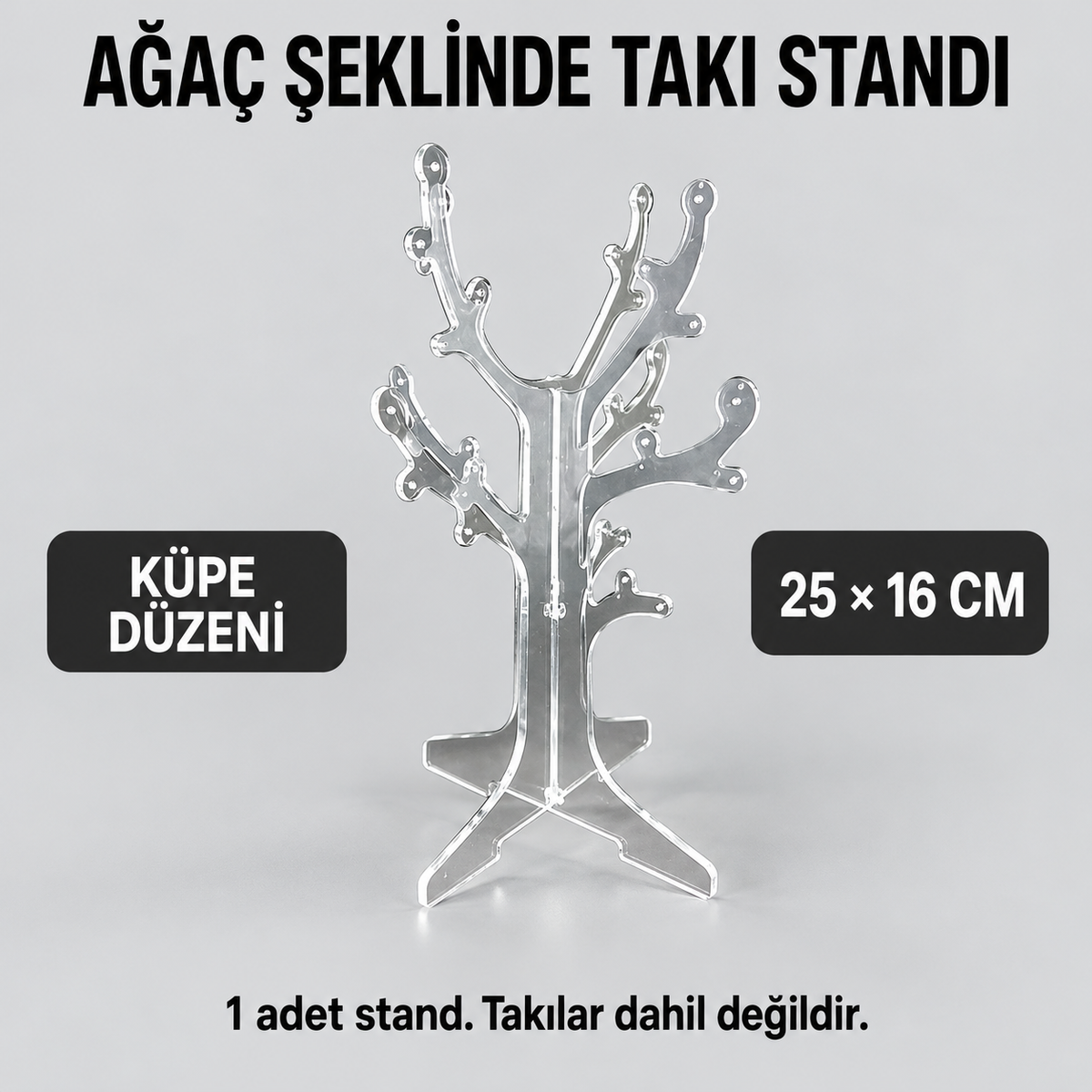 Ağaç Şeklinde Takı Standı - özellik ve kullanım bilgileri