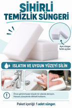 Sihirli Temizlik Süngeri - özellik ve kullanım bilgileri