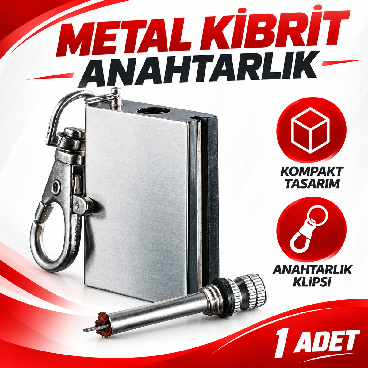 Metal Kibrit Anahtarlık - özellik ve kullanım bilgileri