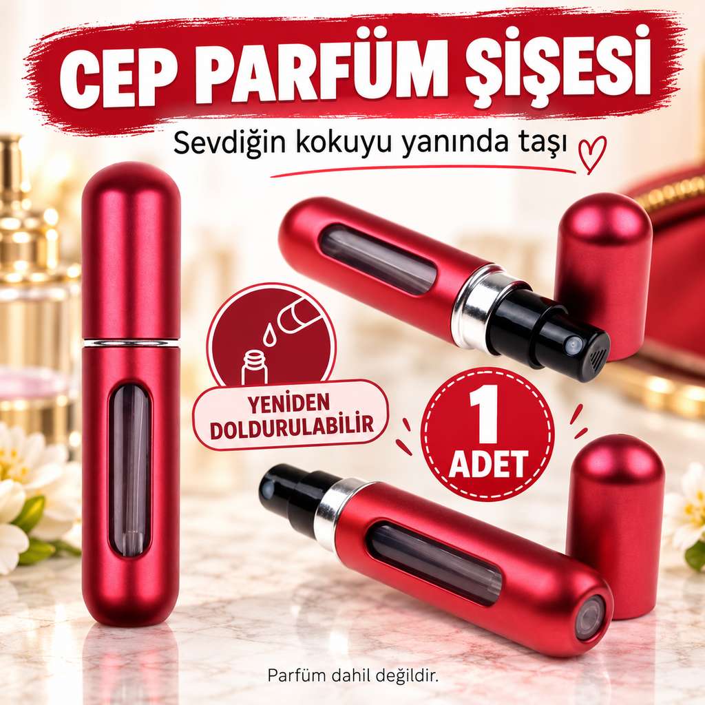 Cep Parfüm Şişesi - özellik ve kullanım bilgileri