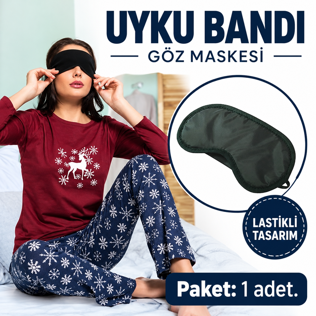 Uyku Bandı - Göz Maskesi - özellik ve kullanım bilgileri
