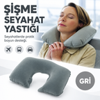 Seyahat Yastığı Boyunluk Gri - özellik ve kullanım bilgileri