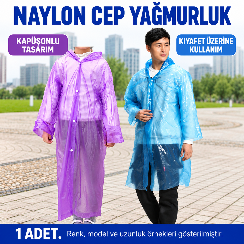 Naylon Cep Yağmurluk - özellik ve kullanım bilgileri