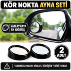 Araç Kör Nokta Ayna Seti 2 Adet - özellik ve kullanım bilgileri