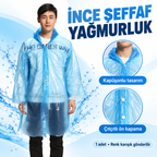 İnce Şeffaf Yağmurluk - özellik ve kullanım bilgileri