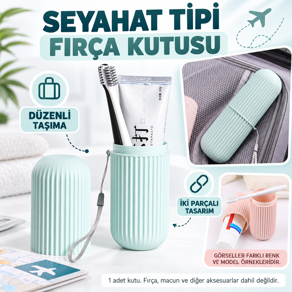 Diş Fırçası Macunu Seyahat Kutusu - özellik ve kullanım bilgileri