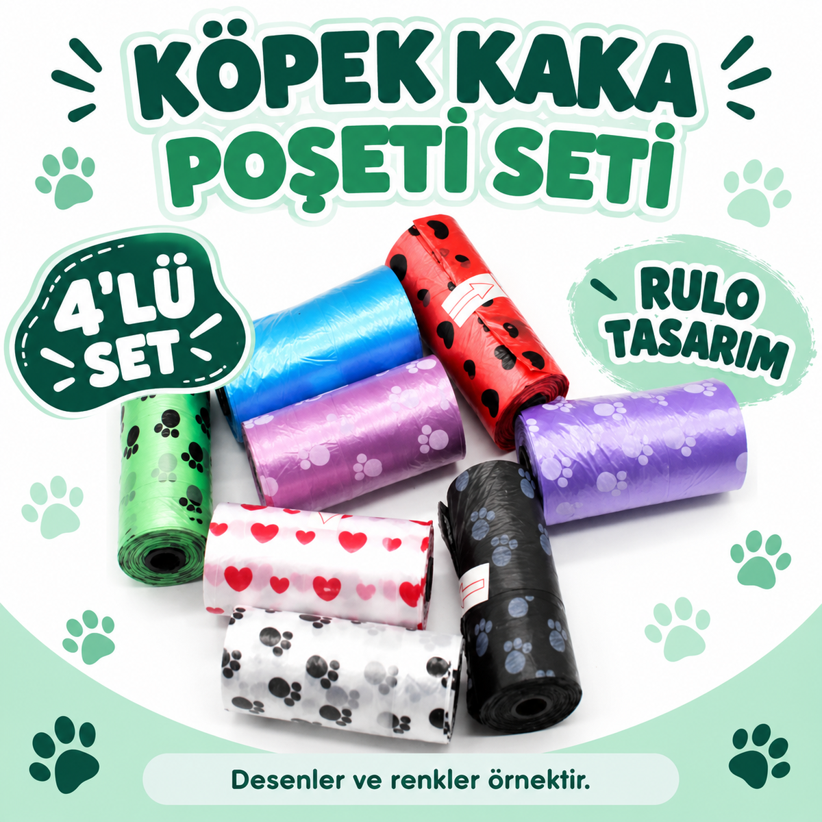 Köpek Kaka Poşeti Seti - özellik ve kullanım bilgileri