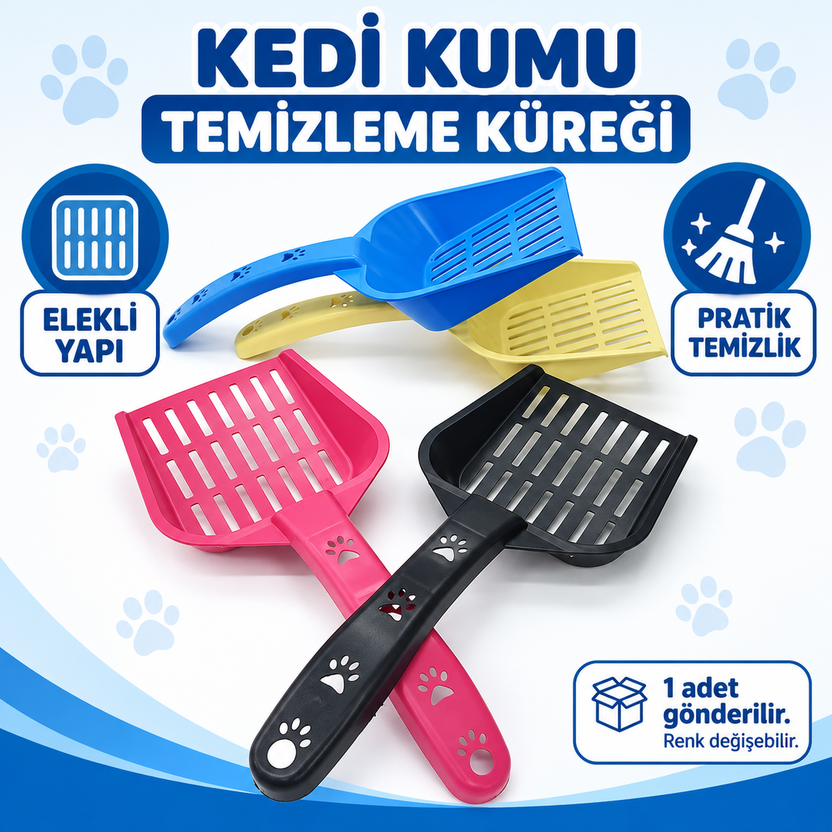 Kedi Kumu Temizleme Küreği - özellik ve kullanım bilgileri