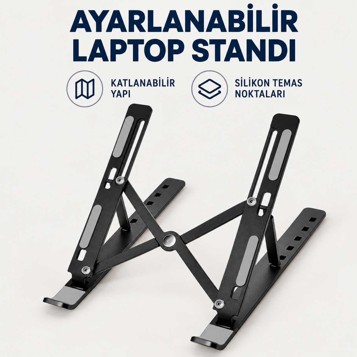 Ayarlanabilir Laptop Standı 7 Kademe - özellik ve kullanım bilgileri