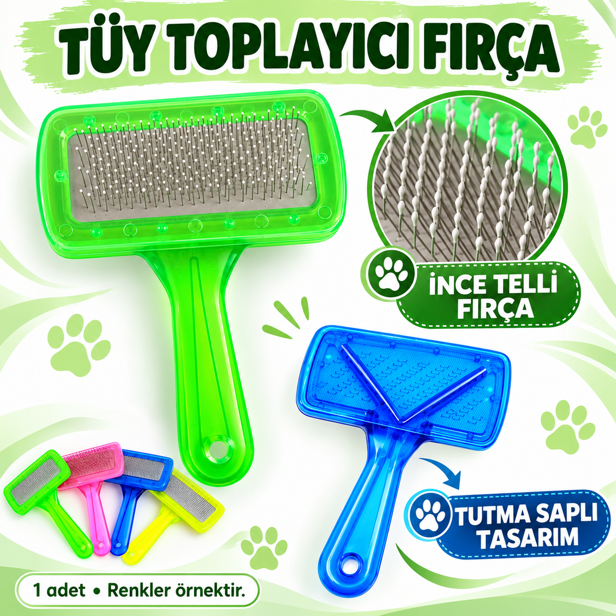 Kedi Tüy Toplayıcı Fırça - özellik ve kullanım bilgileri