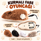 Kurmalı Fare Kedi Eğitim Oyuncağı - özellik ve kullanım bilgileri