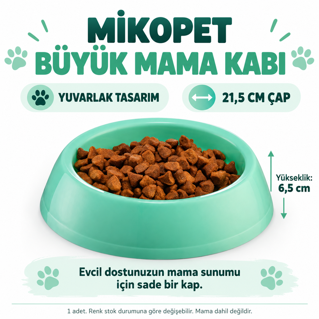 Mikopet Büyük Mama Kabı - özellik ve kullanım bilgileri