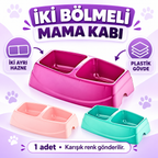 Mikopet İkili Küçük Mama Kabı - özellik ve kullanım bilgileri