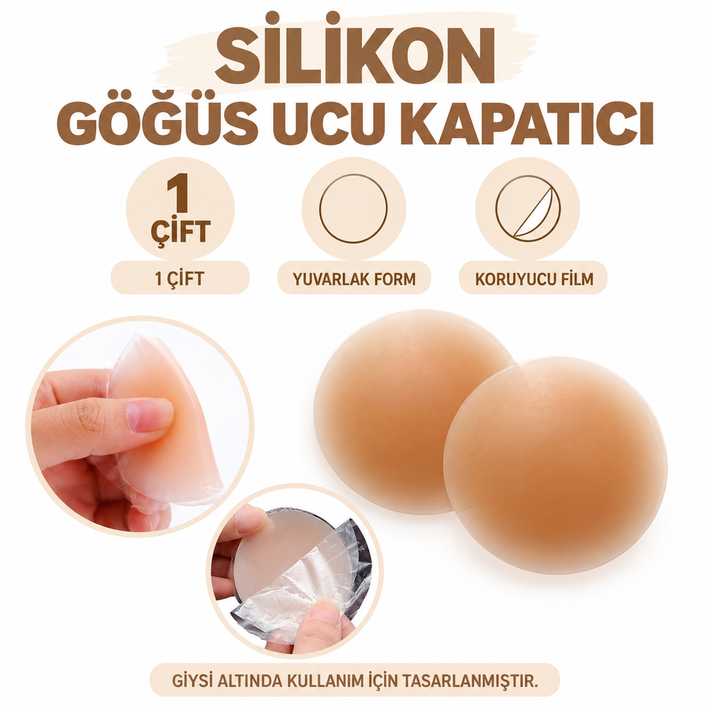 Göğüs Ucu Silikon Pedi - özellik ve kullanım bilgileri