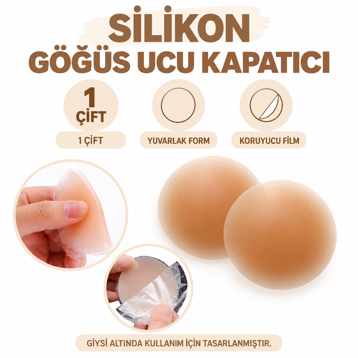 Göğüs Ucu Silikon Pedi - özellik ve kullanım bilgileri