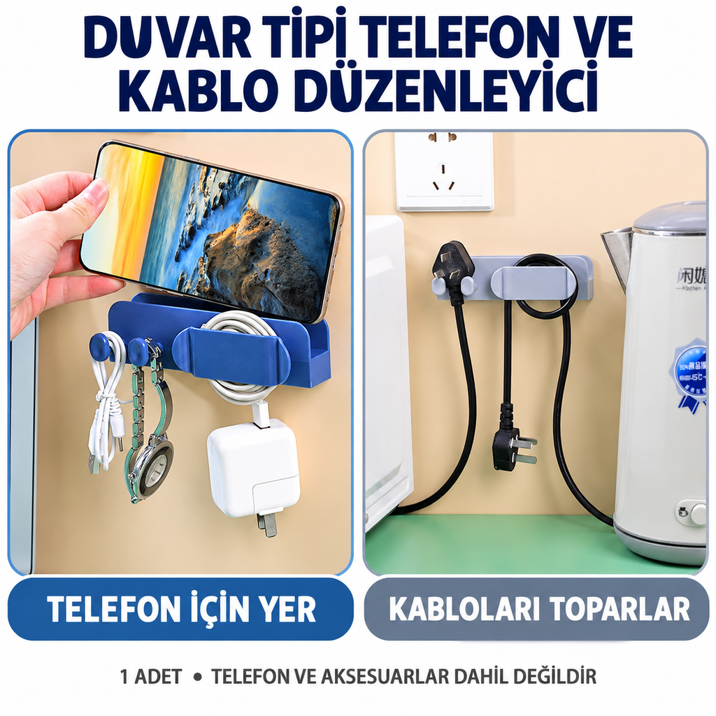 Duvar Tipi Telefon Şarj Standı - özellik ve kullanım bilgileri