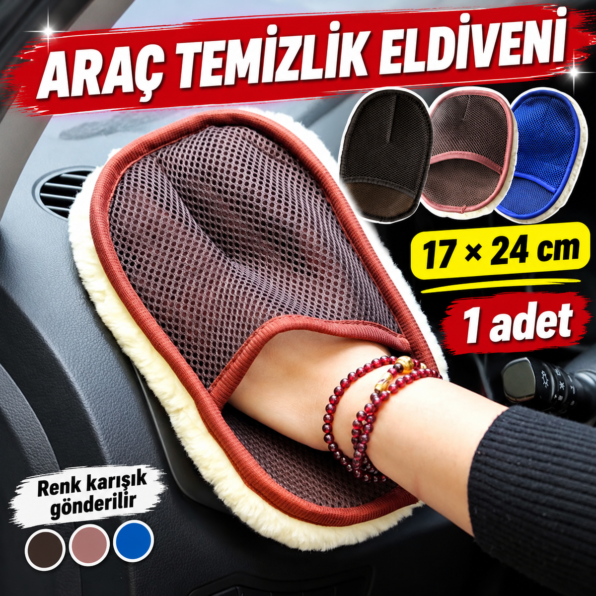 Hassas Araba Yıkama Eldiveni - özellik ve kullanım bilgileri