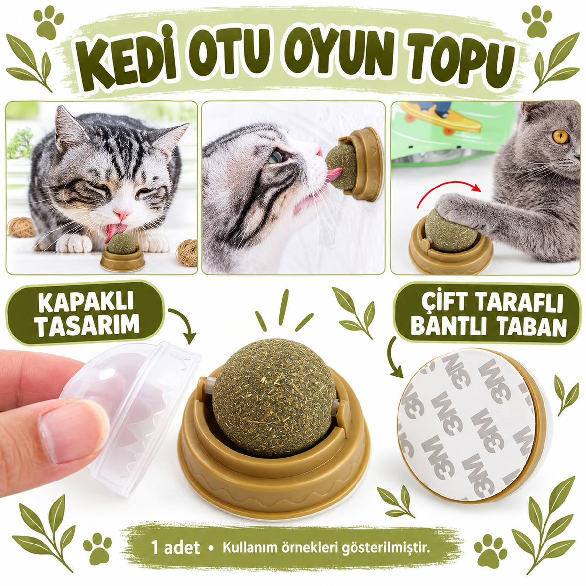 Kedi Otu Oyun Topu - özellik ve kullanım bilgileri