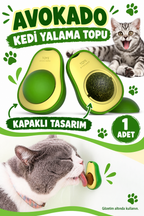 Avokado Tasarımlı Kedi Yalama Topu - özellik ve kullanım bilgileri