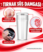 Tırnak Süs Damgası French Stamper - özellik ve kullanım bilgileri