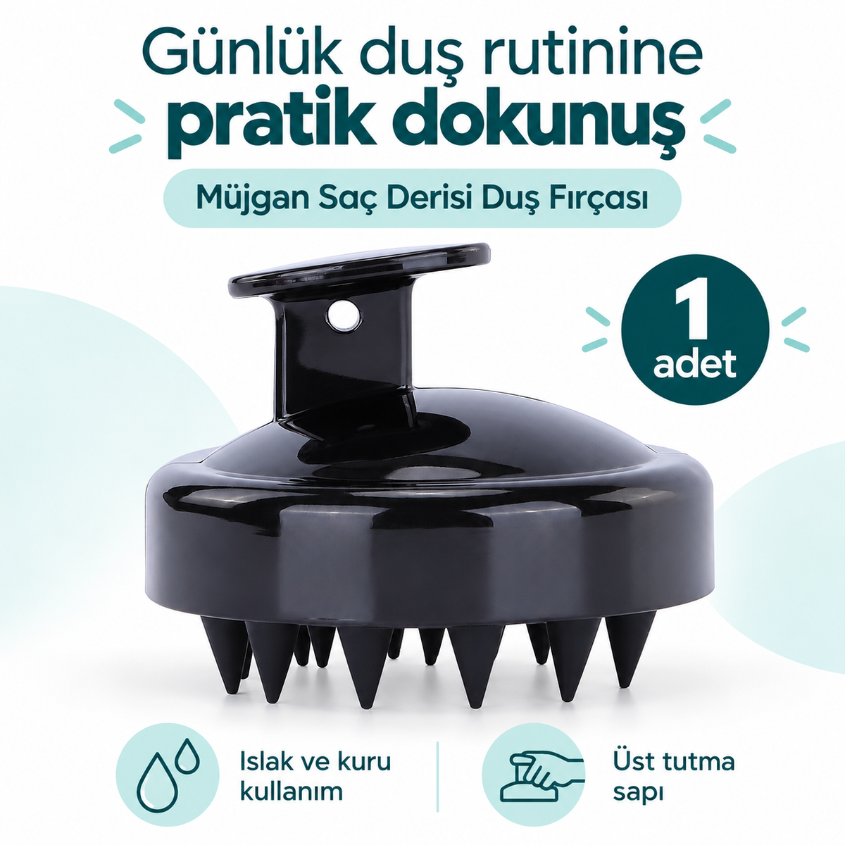 Saç Yatıştırıcı Duş Tarağı - özellik ve kullanım bilgileri