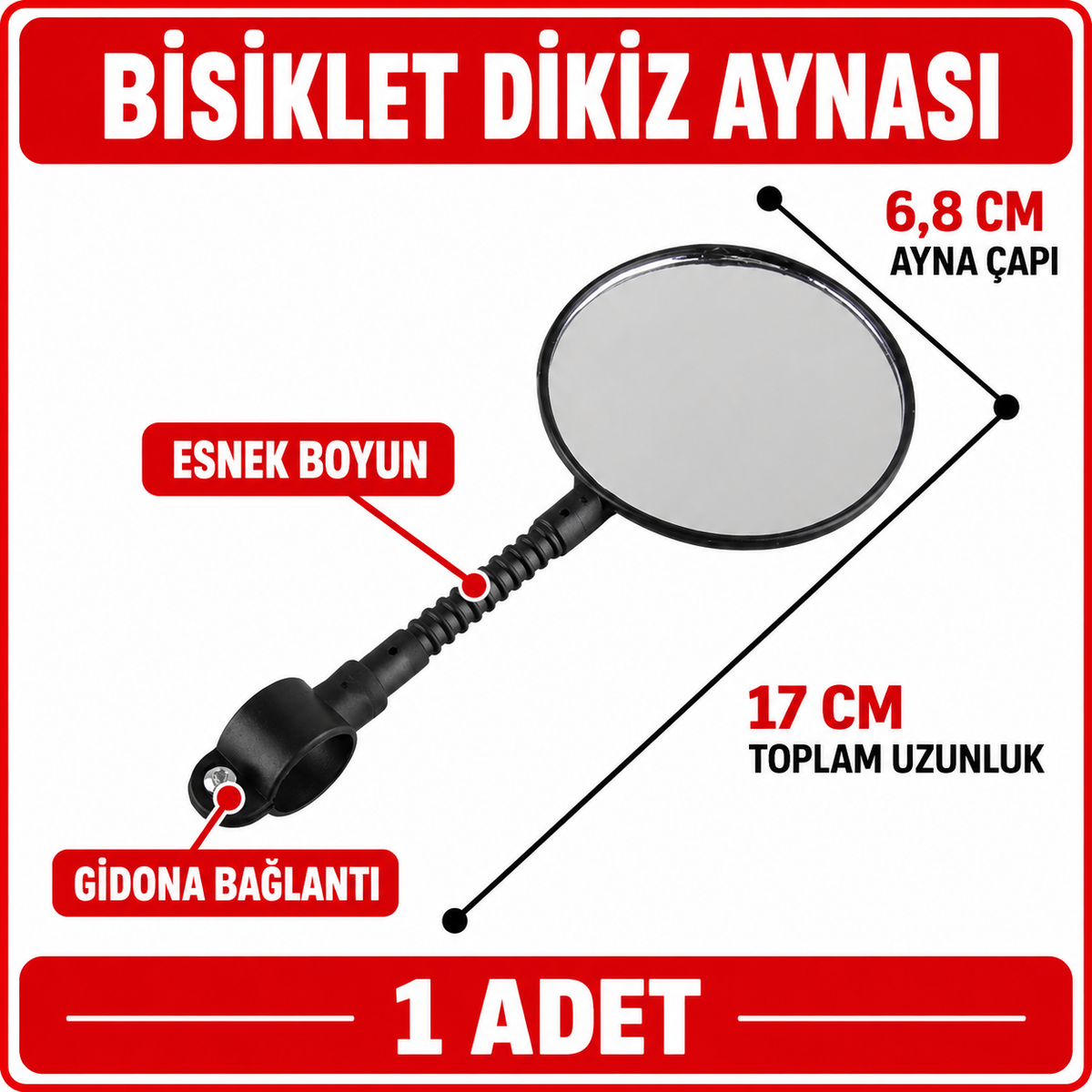 Bisiklet Dikiz Aynası - özellik ve kullanım bilgileri